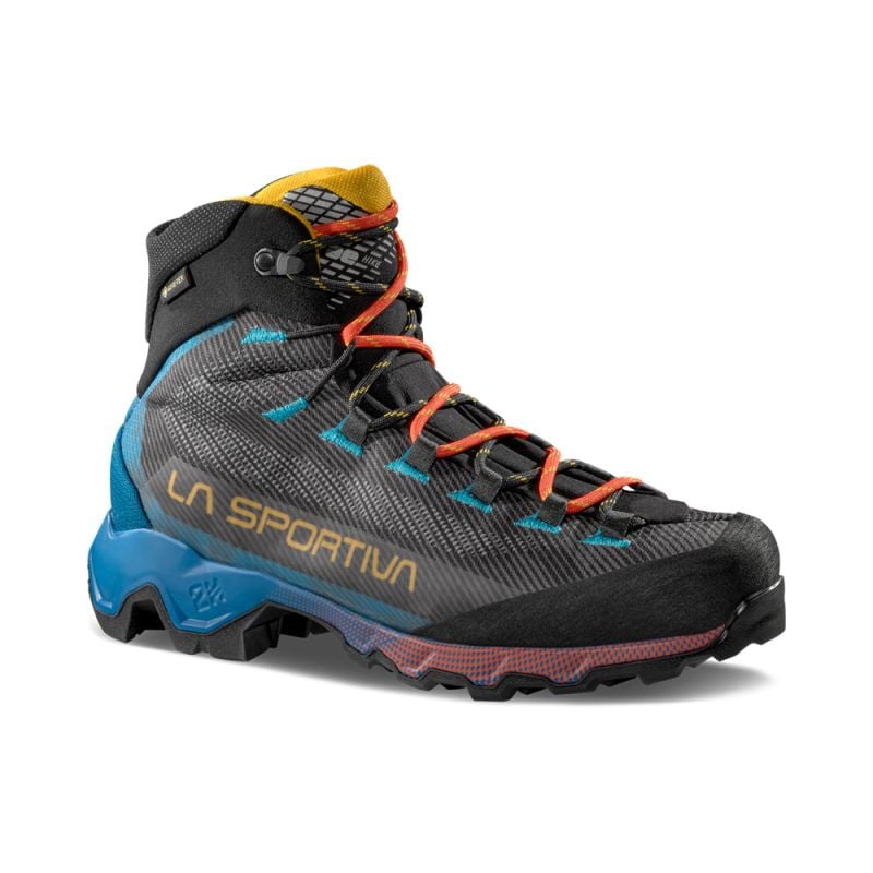 Botas de senderismo La Sportiva Aequilibrium Hike GTX (Carbono/Azul Trópico) Hombre