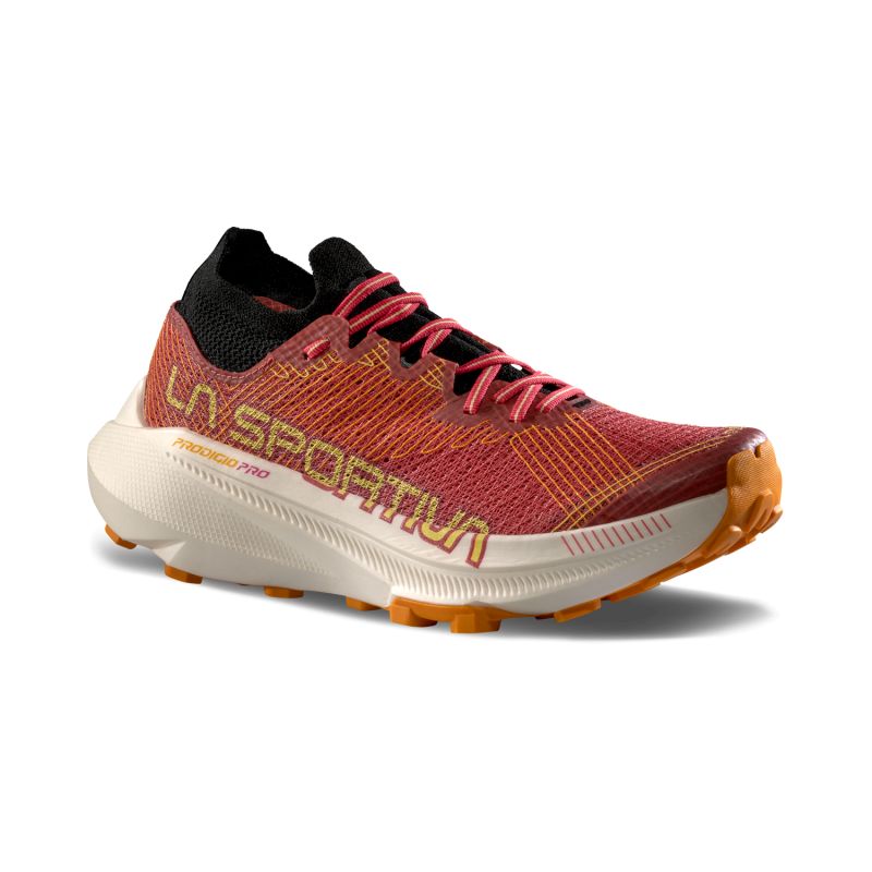 Terrengløpesko La Sportiva Prodigio Pro Woman (Mineral Red/Banana) Dame