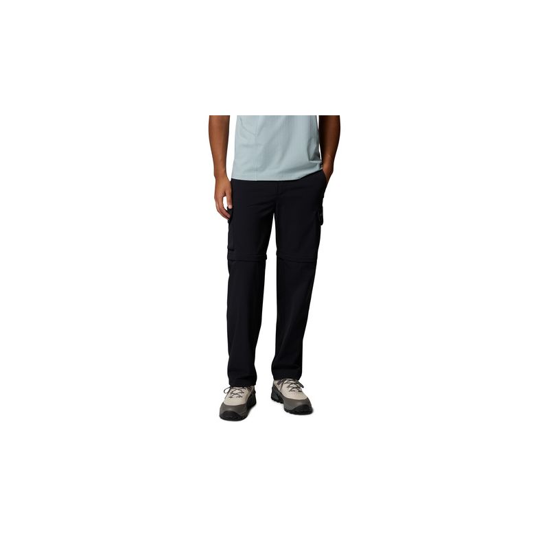 Pantalones de senderismo convertibles Columbia Silver Ridge Elite (Negro)