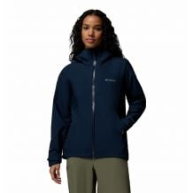 Vedenpitävä takki Columbia Trailborne 2.5L Shell Collegiate Navy) Naisille