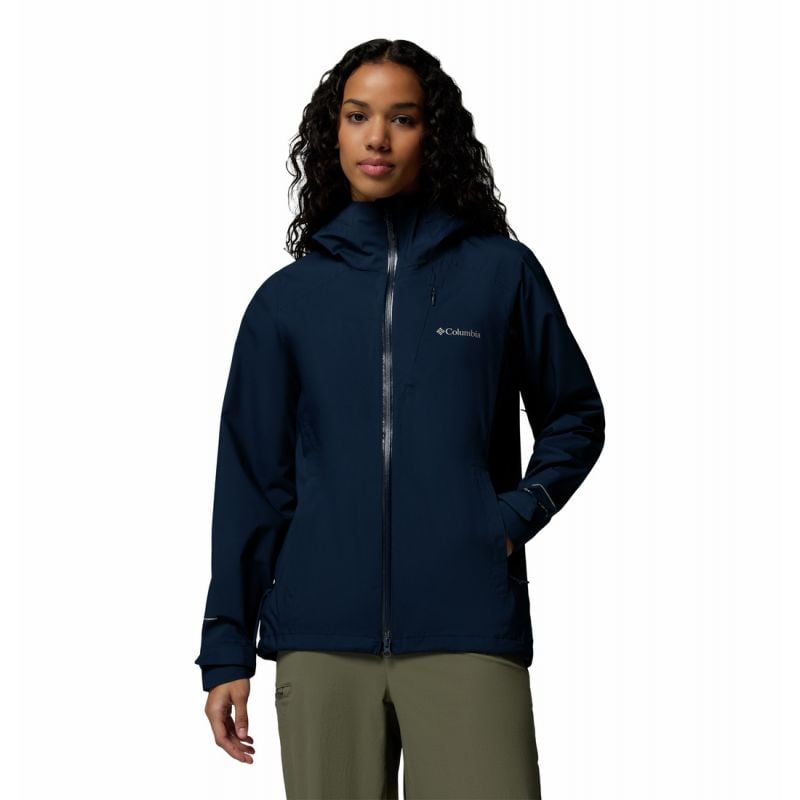 Wasserdichte Jacke Columbia Trailborne 2.5L Shell Collegiate Navy) Damen