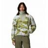 Fleece Columbia Sequoia Grove Printed Half Zip (Citron Haze, Fieldaze) Women