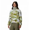 Fleece Columbia Sequoia Grove Printed Half Zip (Citron Haze, Fieldaze) Women