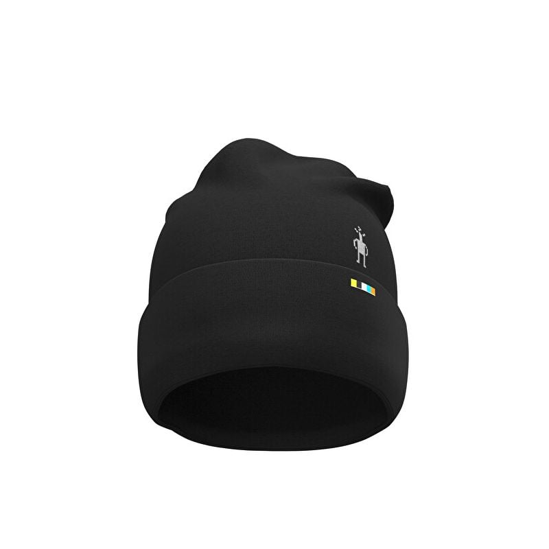 Mössa i merinoull Smartwool Thermal Merino Reversible (Black)