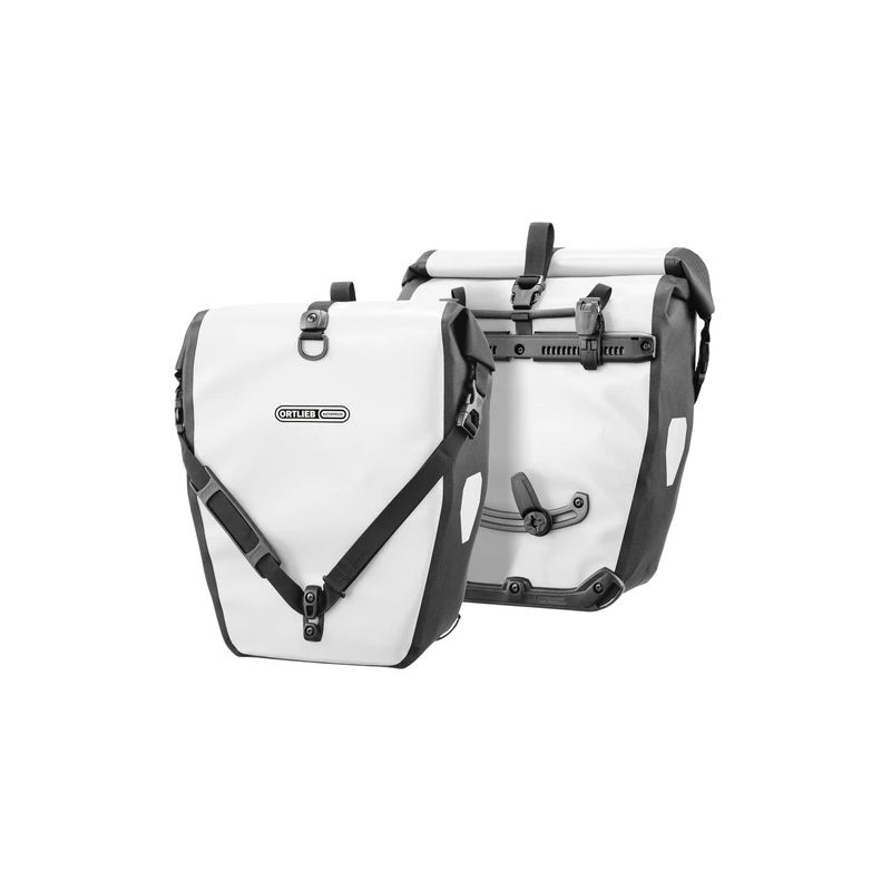 Pyöräilylaukkut Ortlieb Back-Roller Classic QL2.1 40L (Valkoinen-Musta)