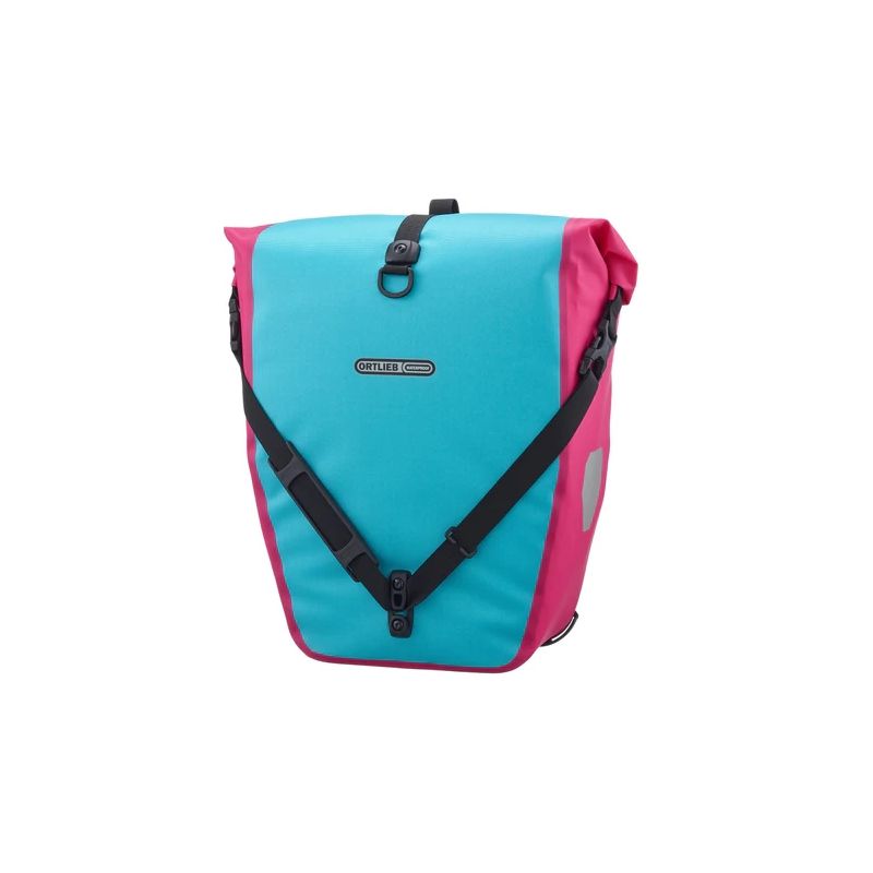 Borsa da bicicletta Ortlieb Back-Roller Cyber QL2.1 20 L (Blu Cyber / Rosa Cyber)