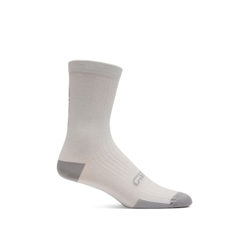 Chaussettes de vélo GIRO HRC+Merino (WHITE)