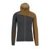 Fleece Karpos AVERAU F-Z HOODIE FL (WOODL.GRAY/BRONZE) Herren