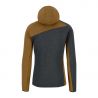 Fleece Karpos AVERAU F-Z HOODIE FL (WOODL.GRAY/BRONZE) Herren