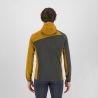 Fleece Karpos AVERAU F-Z HOODIE FL (WOODL.GRAY/BRONZE) Herren