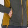 Fleece Karpos AVERAU F-Z HOODIE FL (WOODL.GRAY/BRONZE) Herren