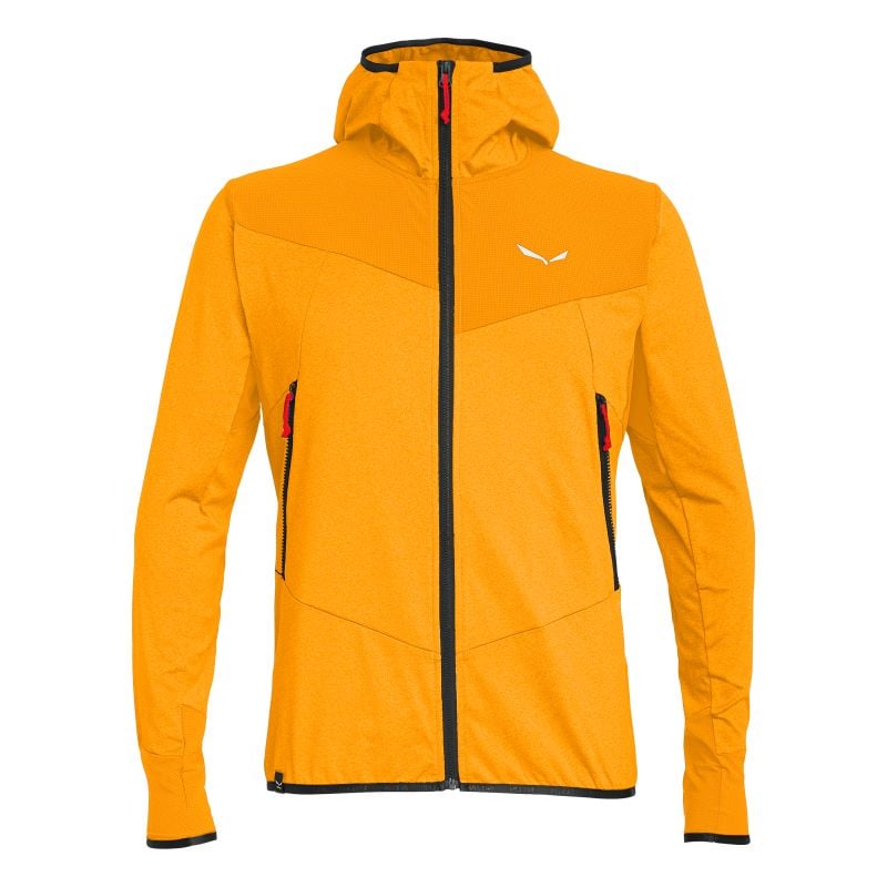 Fleecejacka Salewa Agner Hybrid Polarlite Durastretch (Turmeric Melange) Herr