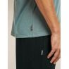 Icebreaker M Mer Core SS Tee Single Line Camp BLU ASH (BLU CHIARO)