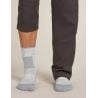 ICEBREAKER M Mer Hike+ Medium Crew BLIZZARD HTHR/ALLOY (MEDIUM GREY)