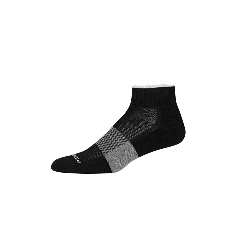 Socks Icebreaker Multisport Ultra Light Mini (Black/Snow) Men