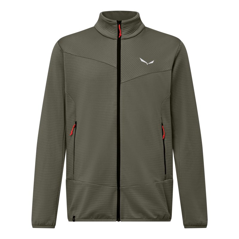 Chaqueta de forro polar Salewa PUEZ ALTAVIA PL JKT (Faded Green) Hombre
