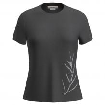 T-paita Icebreaker W Mer Core SS Tee Panax (OBSIDIAN) Naisille