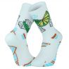 Calcetines de trail BV sport SOCQUETTE TRAIL ULTRA.2 COLLECTOR "NUTRI" MOSCOW MULE (azul)