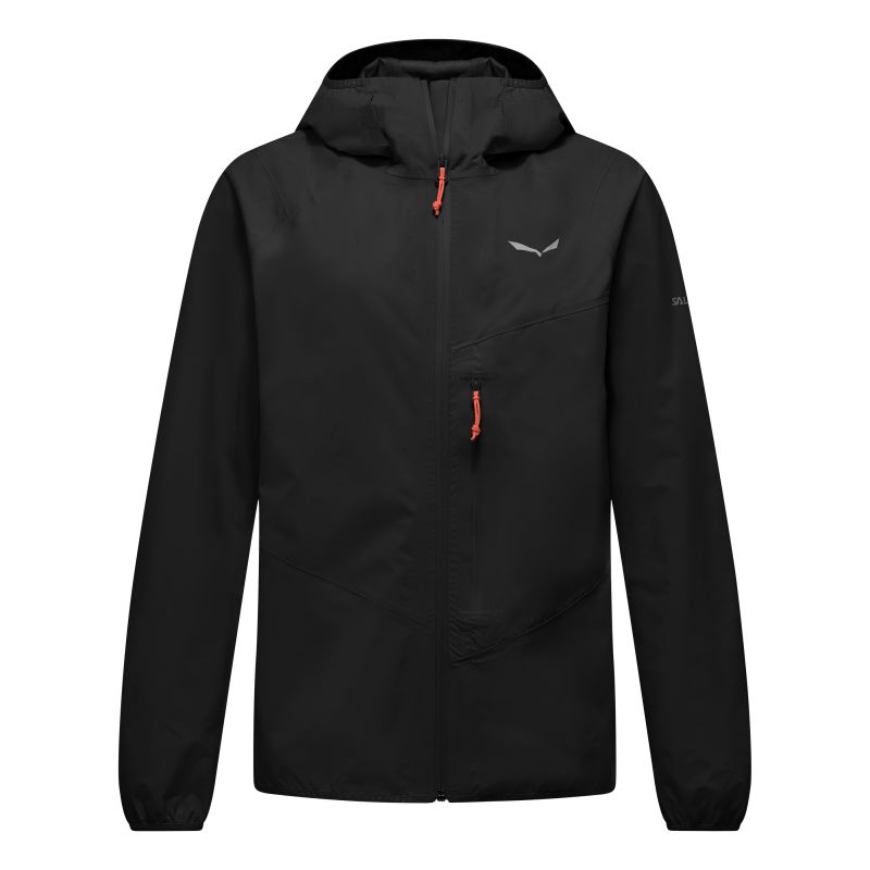 Vedenpitävä takki Salewa AGNER 3 PTX 3L JKT W (Black Out) Naisille