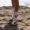 Trail socks BV sport SOCQUETTE TRAIL ULTRA.2 COLLECTOR "NUTRI" ROSE