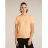 Icebreaker Camiseta de manga corta W Mer Core SUNSTONE (NARANJA CLARO)