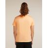 Icebreaker Camiseta de manga corta W Mer Core SUNSTONE (NARANJA CLARO)