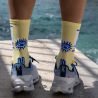 Calcetines de trail BV sport SOCQUETTE TRAIL ULTRA.2 COLLECTOR "NUTRI" PASTAGA