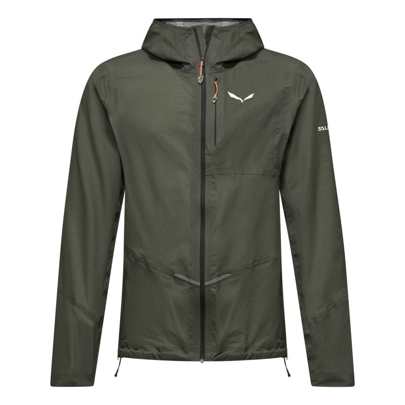 Vattentät jacka Salewa PEDROC 2 PTX 2.5 LIGHTJKT M (Faded Green) Herr