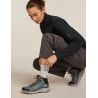 Icebreaker W Mer Hike+ Light Crew BLIZZARD HTHR/ALLOY (GRIGIO MEDIO)