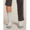 ICEBREAKER W Mer Hike+ Light Crew BLIZZARD HTHR/ALLOY (MEDIUM GREY)