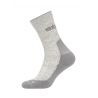 ICEBREAKER W Mer Hike+ Light Crew BLIZZARD HTHR/ALLOY (MEDIUM GREY)