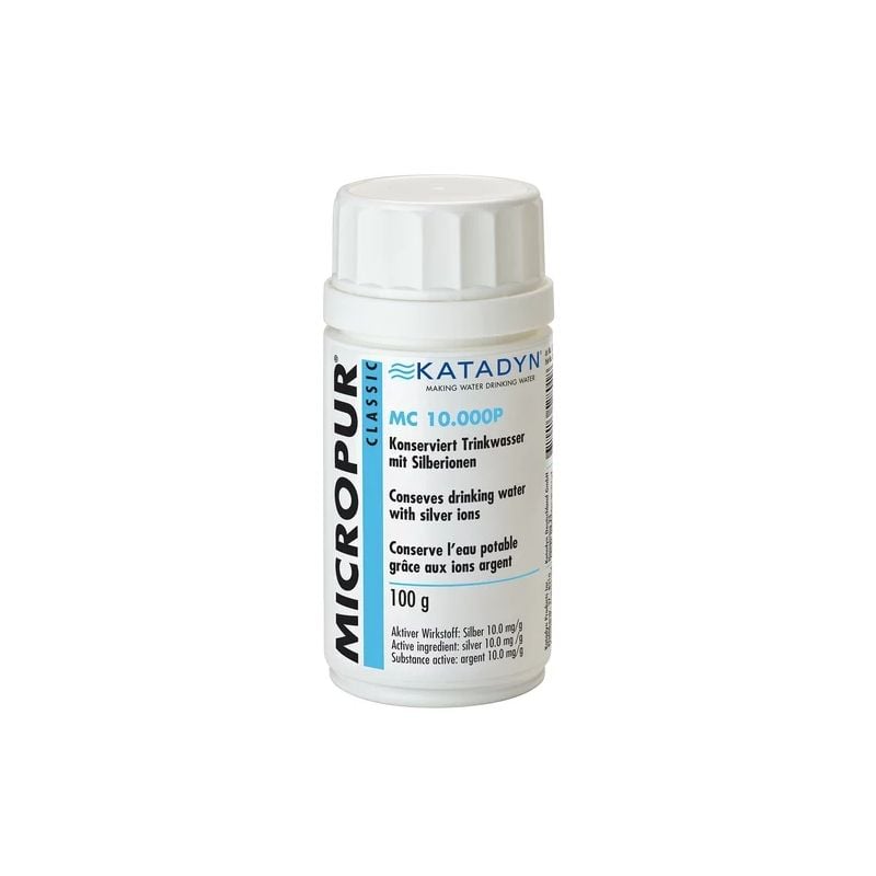Polvere di disinfezione dell'acqua Katadyn Micropur Classic - MC 10 000 P