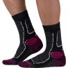 TREK WOOL Strumpor - Monnet TREK MEDIUM (Rosa)