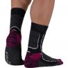 TREK WOOL Strumpor - Monnet TREK MEDIUM (Rosa)