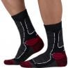 TREK WOOL-sokker - Monnet TREK MEDIUM (Rød)
