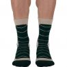 Chaussettes de randonnée MONNET TREK MEDIUM (Beige/vert)