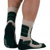 Chaussettes de randonnée MONNET TREK MEDIUM (Beige/vert)