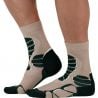 Chaussettes de randonnée MONNET Trek Extra Light (Beige/vert)