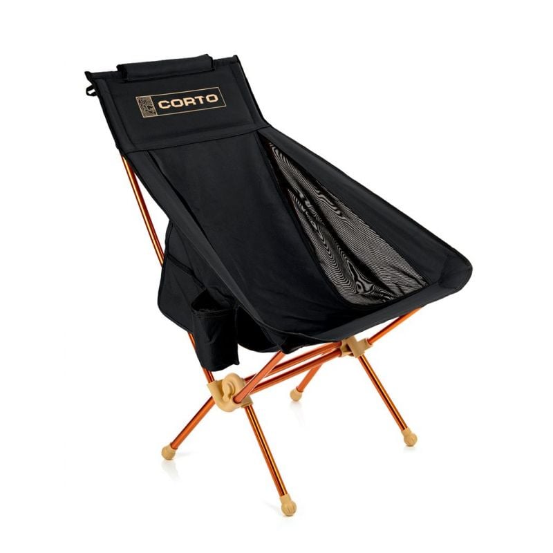 Campingstol Corto Folding Chair XL (Black)