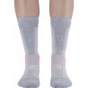 Chaussettes de randonnée Monnet Trek Air (Gris/rose)