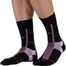 Wandersocken Monnet Trek Air (Schwarz/Rosa)