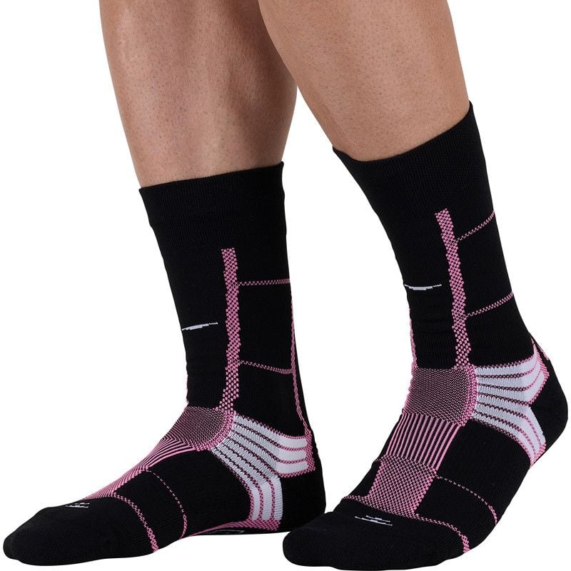 Chaussettes de randonnée Monnet Trek Air (Noir/rose)