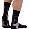 Chaussettes de randonnée Monnet Trek Air (Noir/rose)