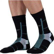 Wanderstrümpfe Monnet Trek Air (Schwarz/Blau)