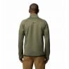 Fleece Columbia Triple Canyon Grid Fleece FZ II (Stone Green Heather, Black) Miehet