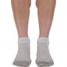 Chaussettes de randonnée MONNET TREK LIN BASSE (GRIS VERT)