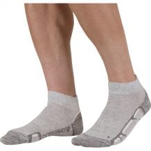 Wandersocken Monnet TREK LIN BASSE (GRAU WEISS)