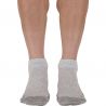 Lave tursokker Monnet Chaussette Trek Lin Basse (GREY WHITE)