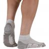 Calcetines bajos de travesía Monnet Chaussette Trek Lin Basse (GRIS BLANCO)