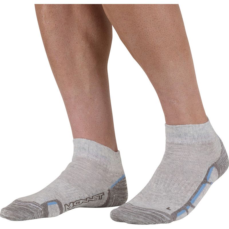 Calze da trekking Monnet TREK LIN BASSE (GRIGIO BLU)